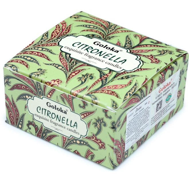 Additional Image for 2 x Goloka Wax Candle Tin: Sandalwood and Citronella