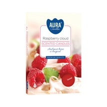 3 pack fruit candle collection - Scented Tealights: Forest Fruits, Strawberry & Raspberry Cloud