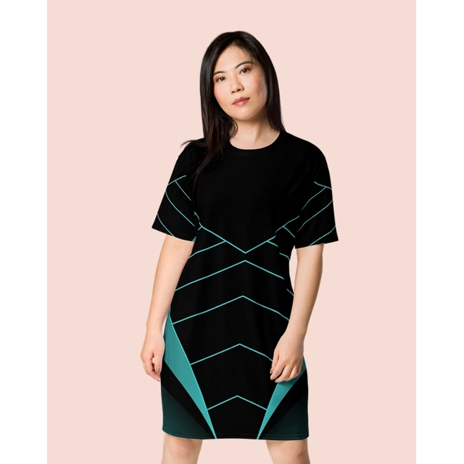 product Image for Vivid Convergence T-Shirt Dress From £36.77 (excl Shipping)