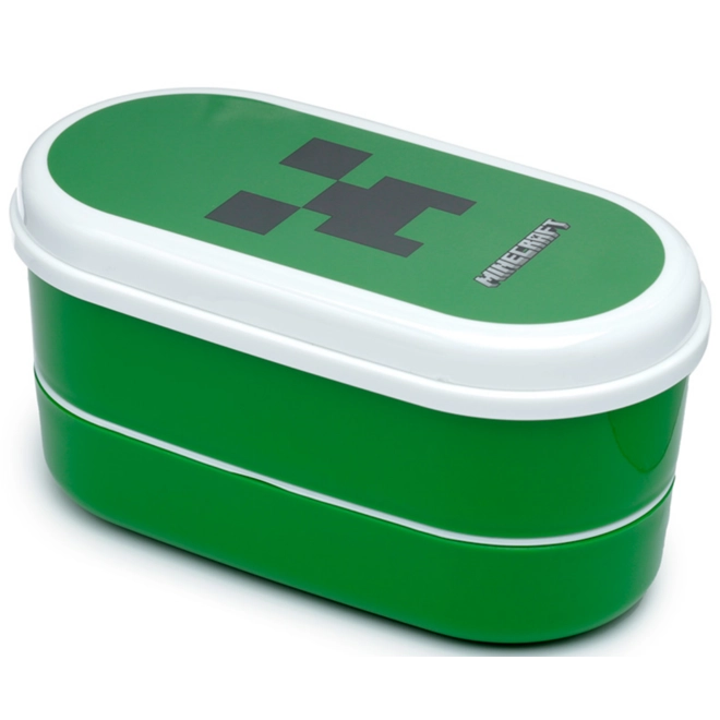 Additional Image for Minecraft Creeper Lunch Box & Reusable Insulated Drinks Bottle Digital Thermometer Set