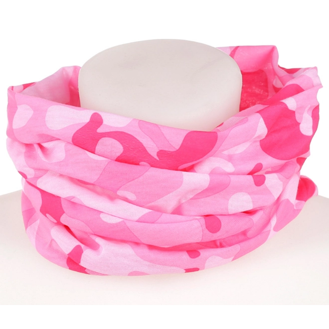 Additional Image for 2 Neck Warmer Tube Scarfs Pink Set