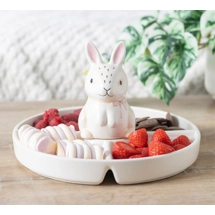 Bunny Chip & Dip Snack Dish