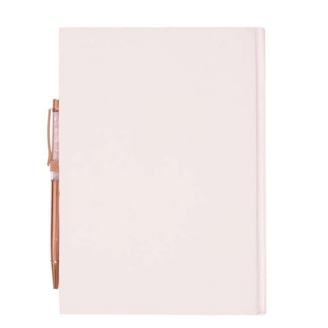 Additional Image for Gratitude Journal with Rose Quartz Pen