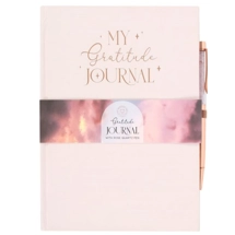 Gratitude Journal with Rose Quartz Pen