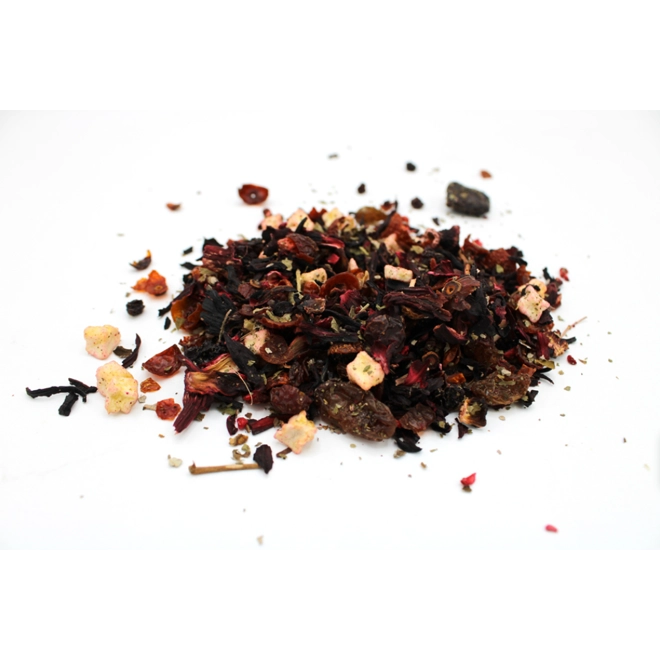 Additional Image for Druid's Forest Blend Tea 50g Pack & Herbal Teapot Set - Amber