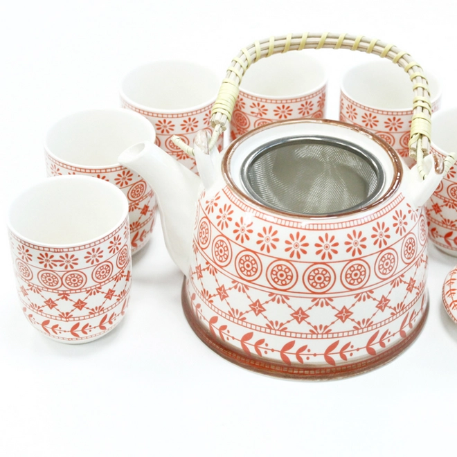 Additional Image for Druid's Forest Blend Tea 50g Pack & Herbal Teapot Set - Amber