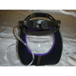 CRUSADER lite AIR FED VISOR, Airfed Paint Spray Mask, With 'SPRAY HOSE'