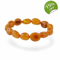 Amber Charm Bracelet - Nature Ins..