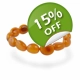 Amber Charm Bracelet - Nature Inspired Accessory