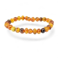 Amber Bracelet – baroque mix ambe..