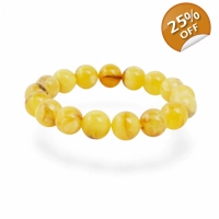 Baltic amber bracelet 11mm beads