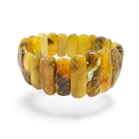 Baltic Amber Bracelet with Timele..