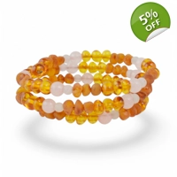 Baltic Amber Bracelet – Memory wi..