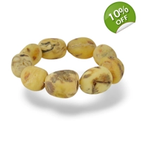 Elegant Baltic Amber Bracelet - N..