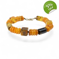 Amber Bracelet – Men's luxury amb..