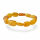 Earthy Elegance: Authentic Baltic Amber Bracelet