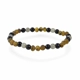 Raw Amber bracelet with gemstones