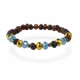 Amber bracelet with glass beads - Wife gift idea