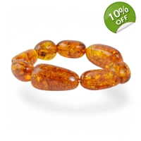 Genuine Baltic Amber Bracelet - H..