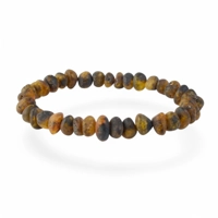 Classic Green Baltic Amber Bracelet