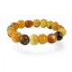 Multicolor Baltic Amber Bracelet for Women