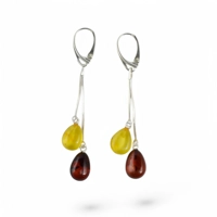 Baltic Amber Dangle Earrings – Th..