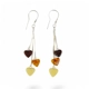 Silver Baltic Amber Earrings – A Memorable Birth..