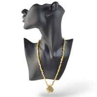 Amber Necklace Multicolor Gemston..