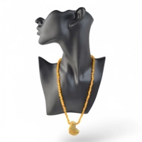 Raw Amber Necklace Jewelry Gift