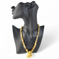 Amber Necklace With Pendant For W..