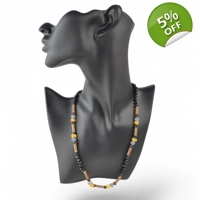 Amber necklace for men - Birthday..