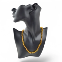 Cognac Amber Necklace - Perfect B..