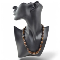 Green Baltic amber necklace - Oli..