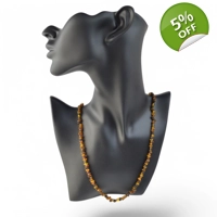 Unisex Baltic Amber Necklace 52 cm
