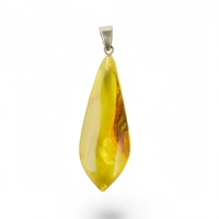 Stunning Silver Baltic Amber Neck..