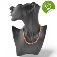 Hazelwood necklace with gemstones..