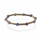 Sodalite beads bracelet with hazelwood beads