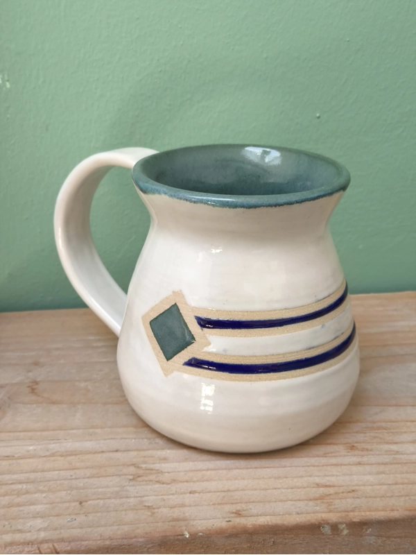 Geo Teal Mug